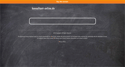Desktop Screenshot of konsultant-online.de
