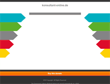 Tablet Screenshot of konsultant-online.de